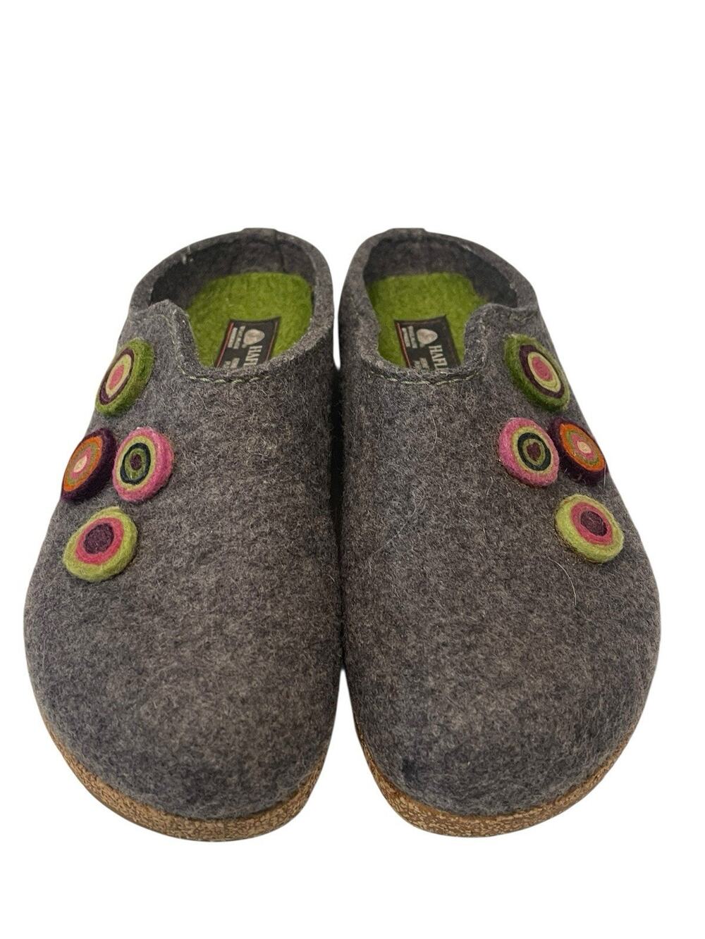 HAFLINGER - CHLOE CLOG GREY OUT SIZE :38